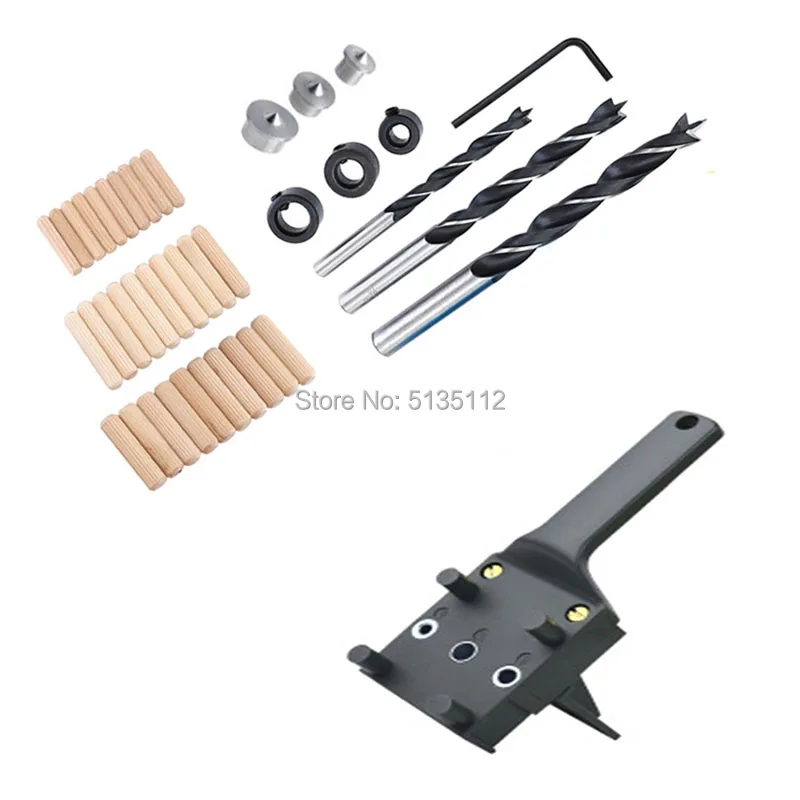 Выравнивание быстрым сверло деревообрабатывающий Дырокол Набор локаторов