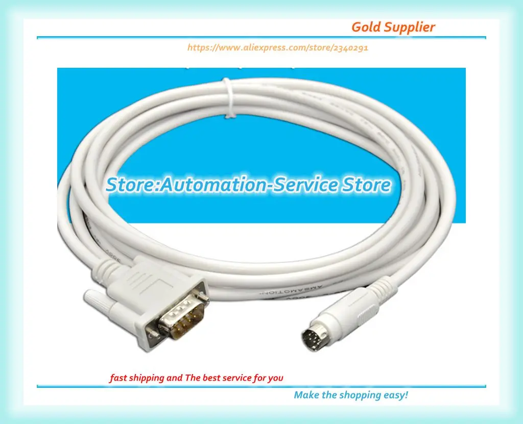 DOP-DVP для delta PLC связь с HMI кабель передачи данных DOP-CA232DP DB9 до MD8