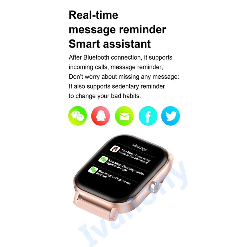 

Smartwatch DT36+Strap+Earphone/set Smart Watch 2020 MTK2502D 1.75Inch Large Screen 420*485 ECG PPG Blood Pressure Oyxgen Watches