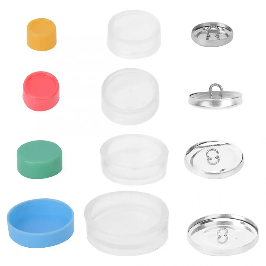 Тряпичным мешком крышка Кнопка комплект круглую кнопку база кнопки Сделай Сам