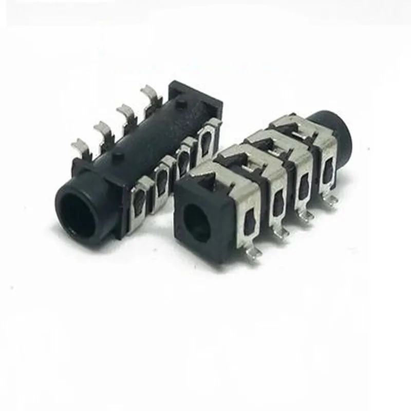 

10 шт., разъем для наушников, 3,5 мм