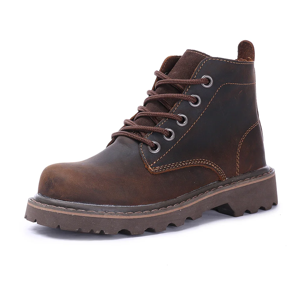 Ботильоны женские из натуральной кожи на шнуровке в винтажном стиле|boots leather