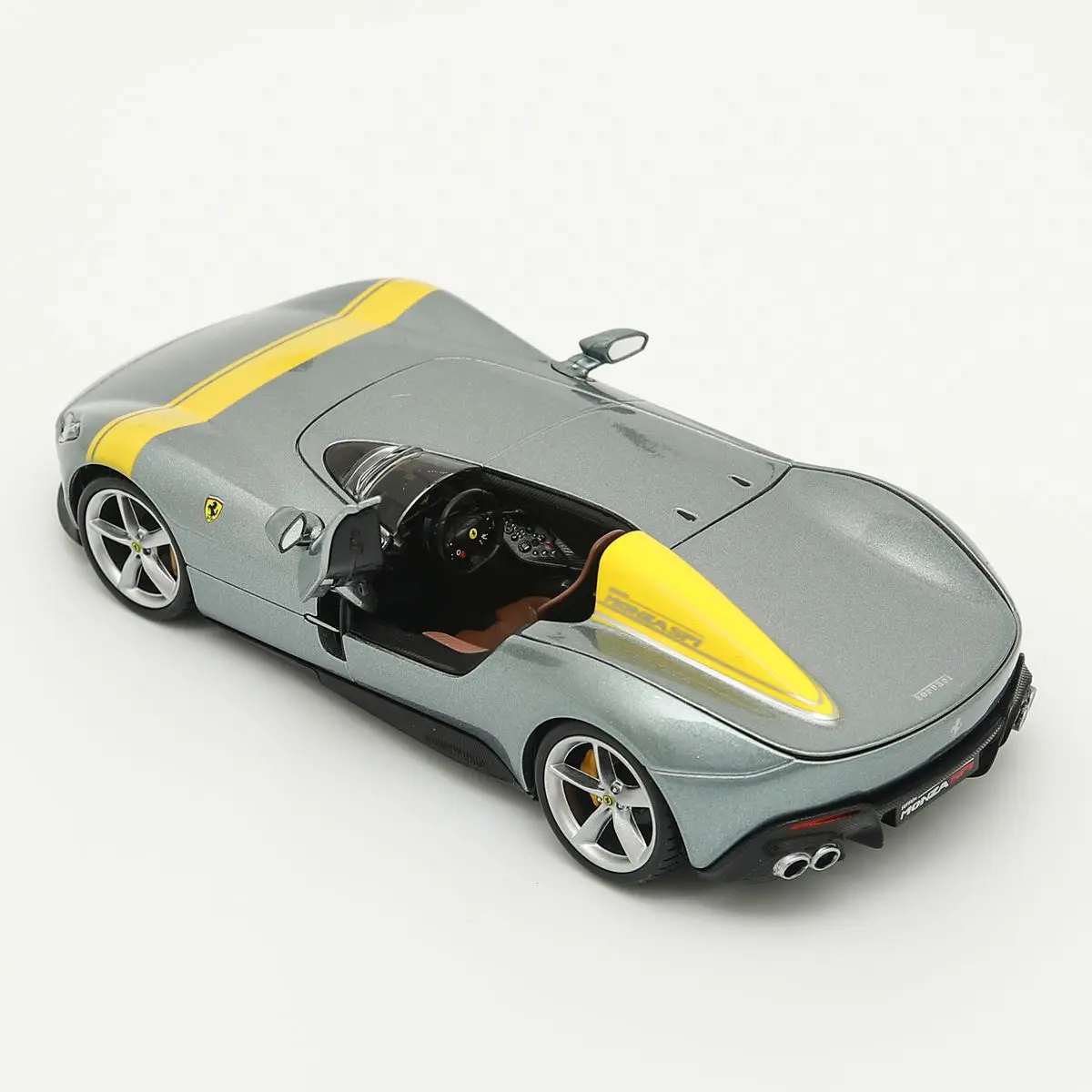 

Металлический роскошный автомобиль Ferrari Concept Monza SP1 в масштабе 1:24, литые модели автомобилей, коллекционная игрушка, подарок на Рождество