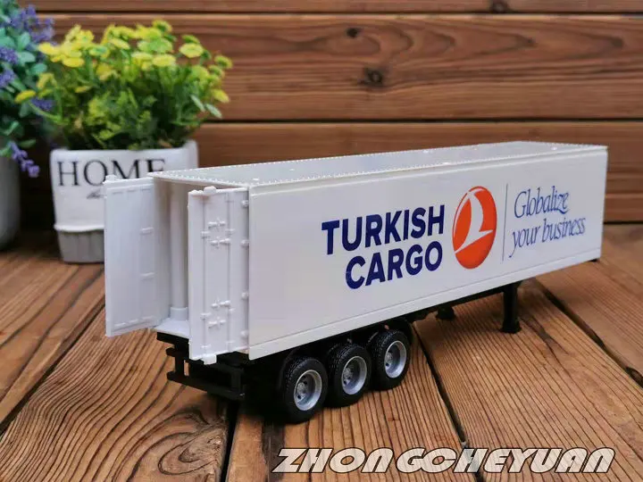 1/43 новая специальная литая модель грузовика-контейнеровоза домашний дисплей коллекция игрушек для детская игрушка машина