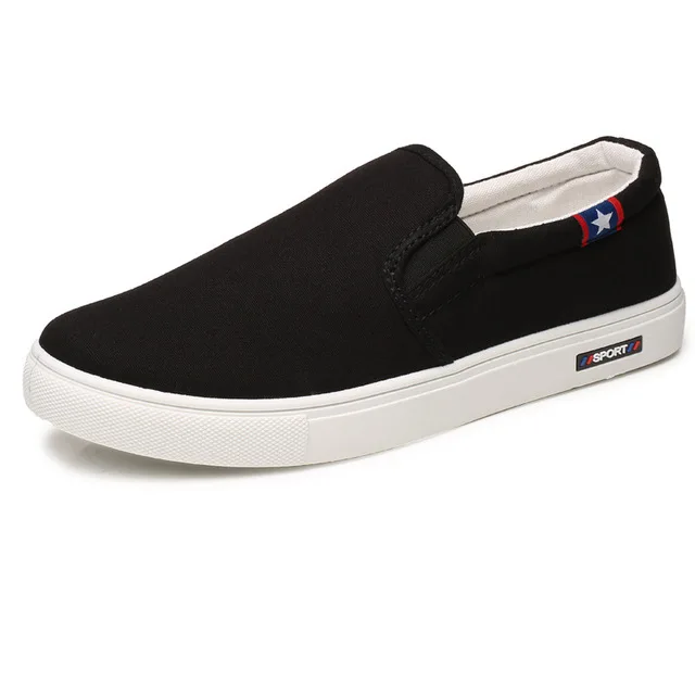 

2020 spring new fashion cloth sailing shoes one pedal cloth shoes trend wild wear-resistant casual shoes lazy flat men's shoes