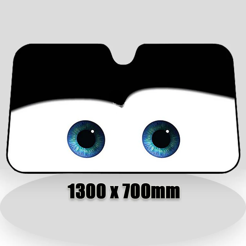 Автомобильный солнцезащитный козырек 130x70 см на лобовое стекло переднее заднее