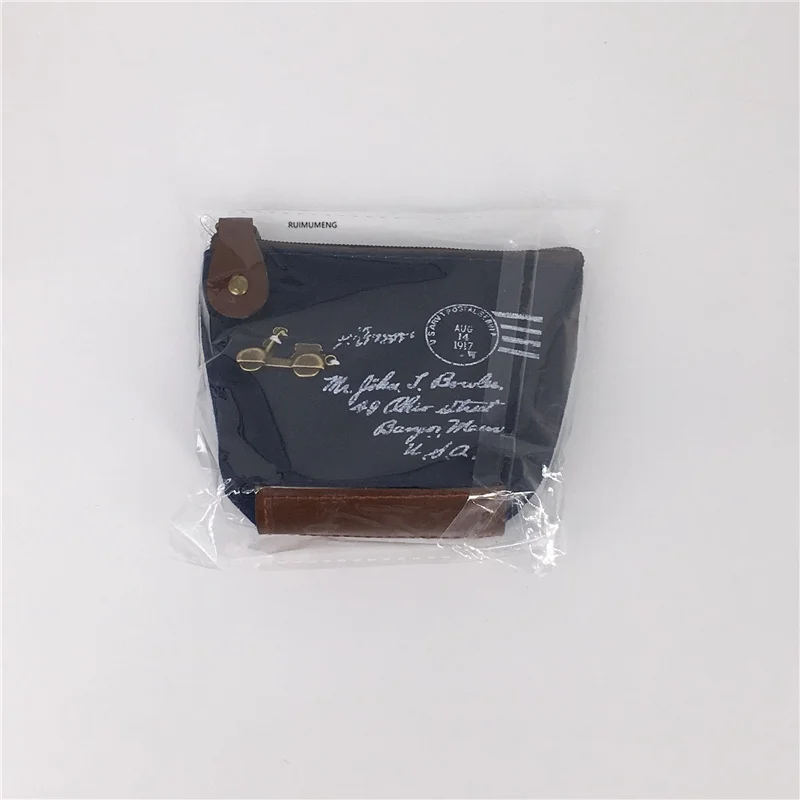 10 шт. Малый 8 см парусиновая обувь для девушек и женщин Портмоне & Чехол бумажник