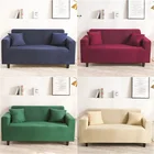 Чехол для 1234-местного дивана, Чехлы для дивана, эластичные Чехлы для дивана, чехол для одноместного дивана, покрывало для дивана, однотонный чехол для дивана