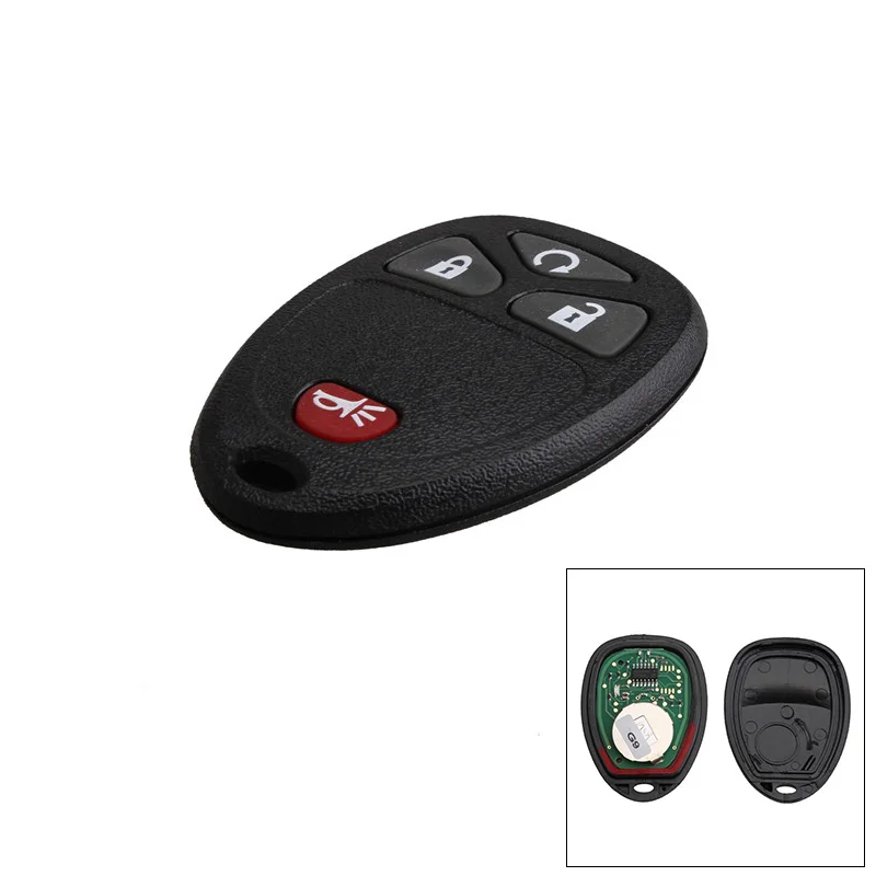 

315MHz 4 Buttons Remote Start Keyless Entry Key Fob Transmitter Clicker Alarm OUC60270 15913421 for Buick Chevrolet AVALANCHE