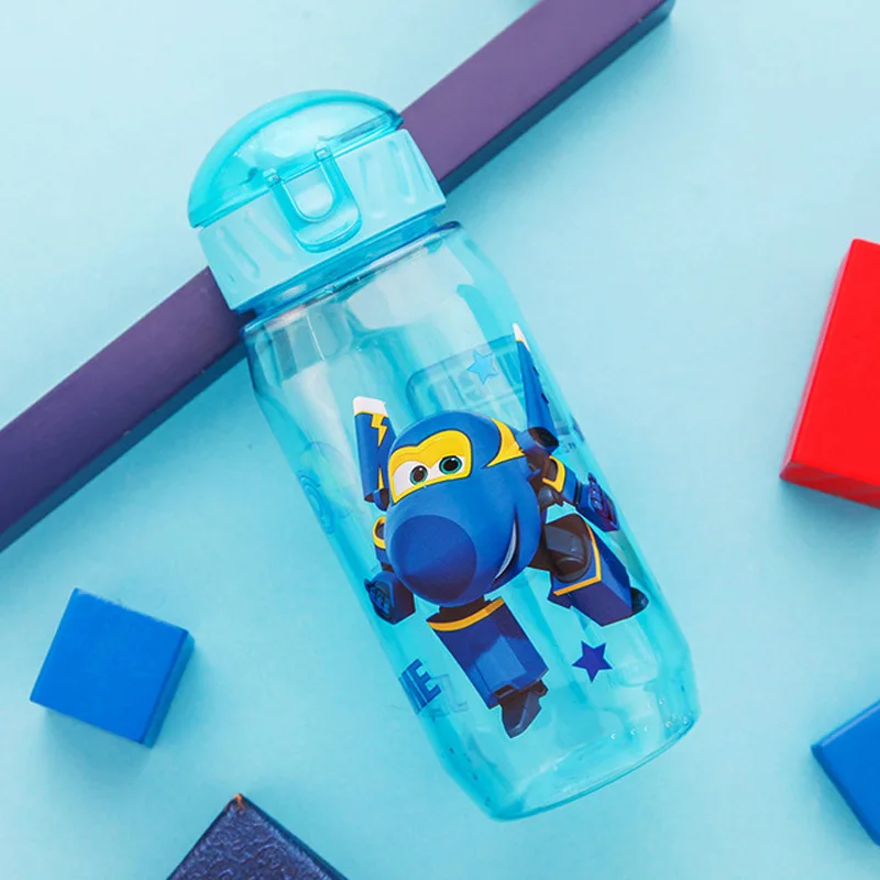 Детские игрушки Super Wings чашка для воды пластиковая из соломы чайник с защитой от
