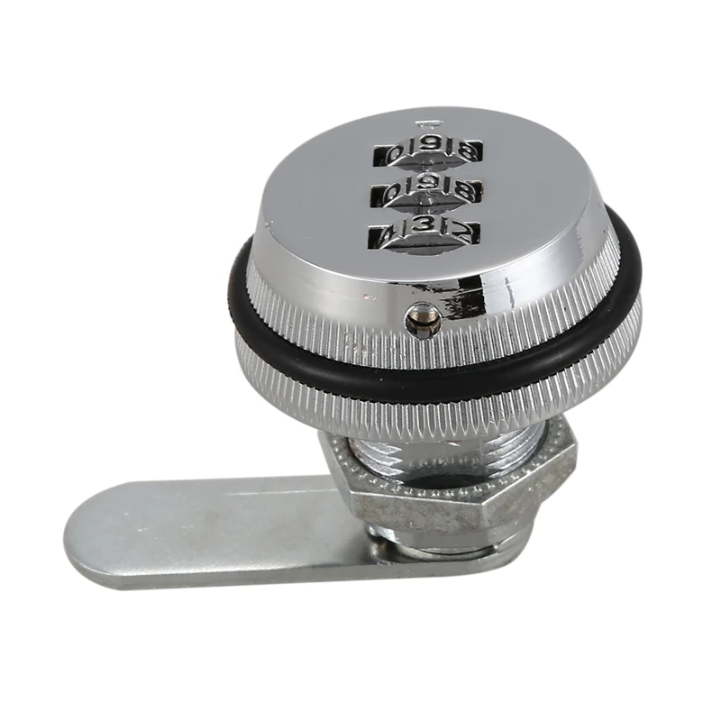 Alloy Code Combination Cam lock Keyless Post Mail Box Cabinet RV 3 Dial | Обустройство дома