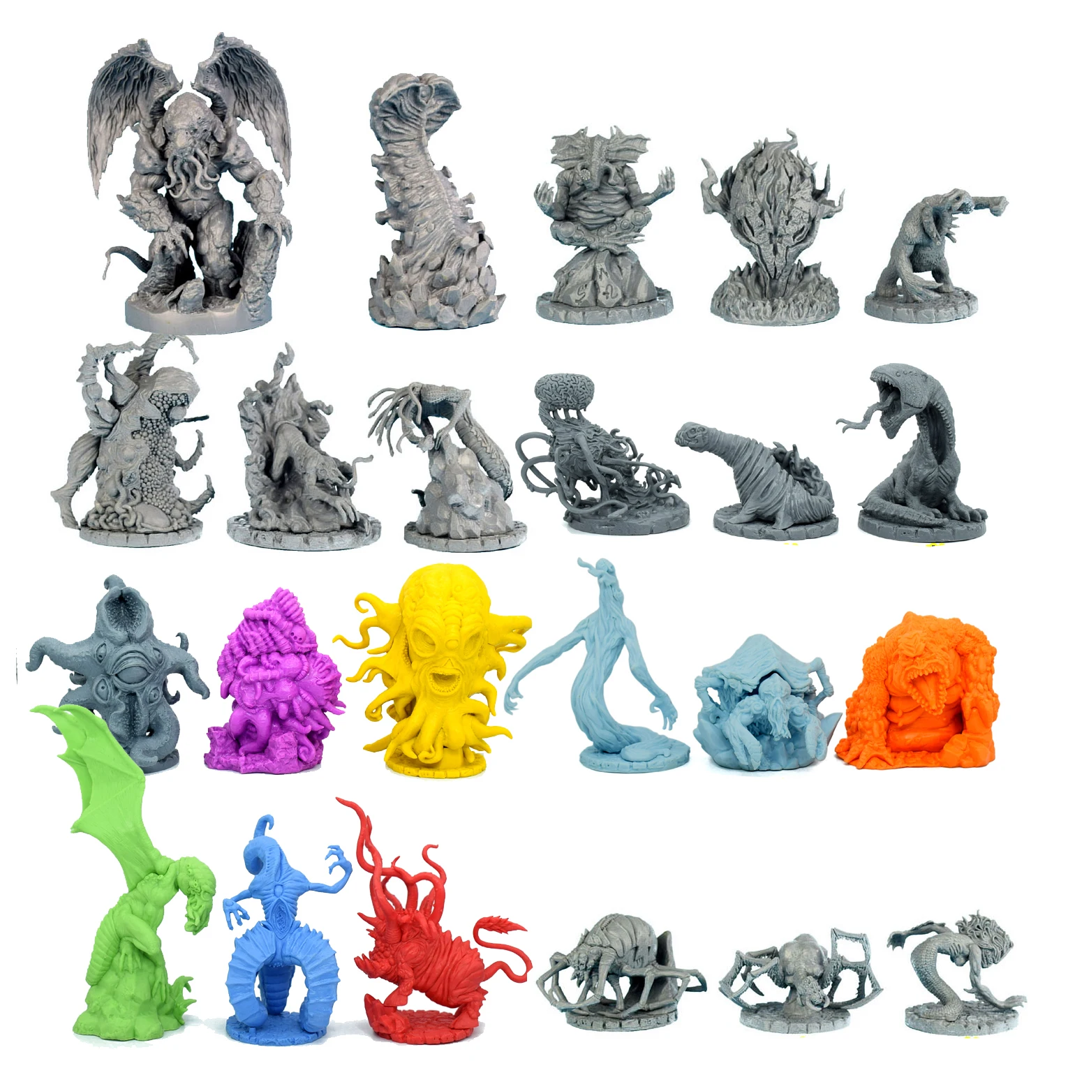

Настольная игра Cthulhu Wars, фигурки-миниатюры на ветрозащитных панелях, «Великая старая она», «Hastur Nyarlathotep Shub nigguanger monsters Boss»