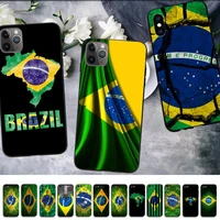 maiyaca brazil brazilian flag phone case for iphone 11 12 13 mini pro xs max 8 7 6 6s plus x 5s se 2020 xr case