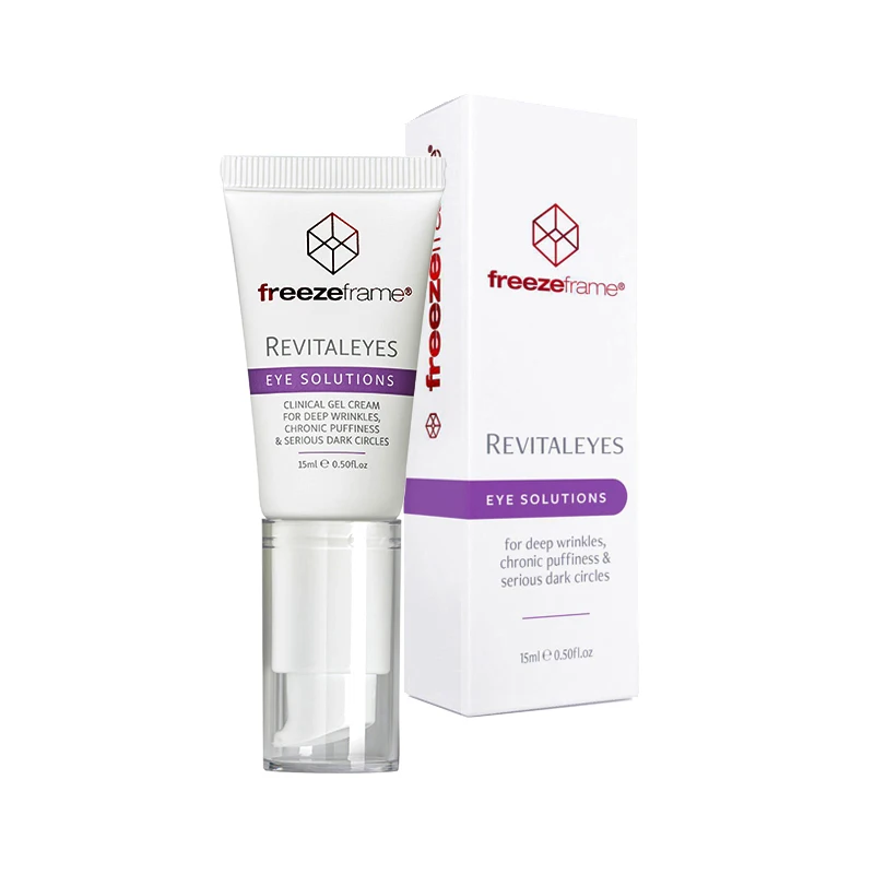 Горячая морозильная оправа пептидный восстанавливающий крем для глаз Пуффи