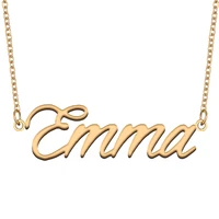 necklace with name emma for his her family member best friend birthday gifts on christmas mother day valentines day