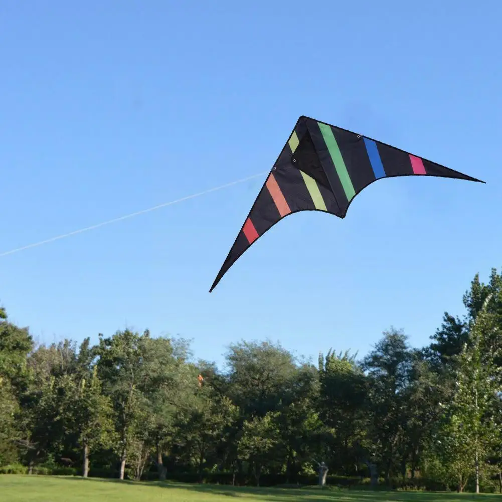

Summer Kite With 30m Line Outdoor Fun Sports Parent-child Funny Game Kite Supplies Toys Girls Black Boys Kite Outd A7z4