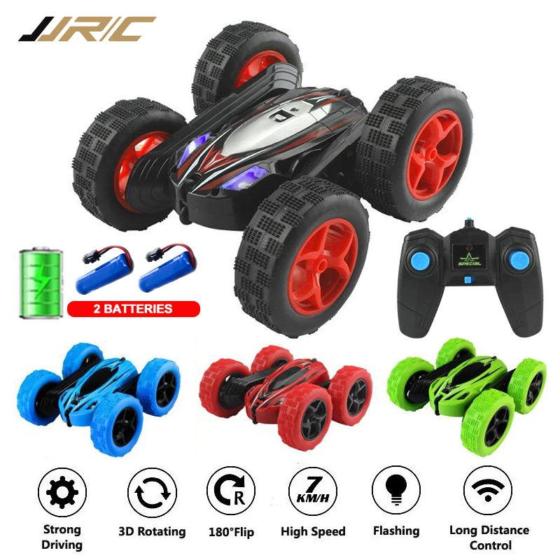 

JJRC High Speed 3D Flip 2.4G Remote Control Stunt Drift Buggy Crawler Battery Operated Gift For Kids Multiplayer Machine Rc Car
