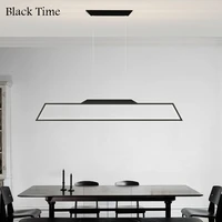 blackwhitegold led pendant light for dining room bar kitchen restaurant pendant lamp modern simple home indoor lighting lustre