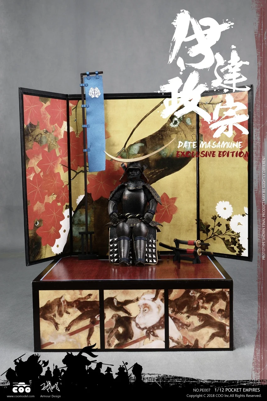 COOMODEL 1/12 PE006 Palm Empires Samurai Date Masamune Deluxe Ver. Figure Toys | Игрушки и хобби