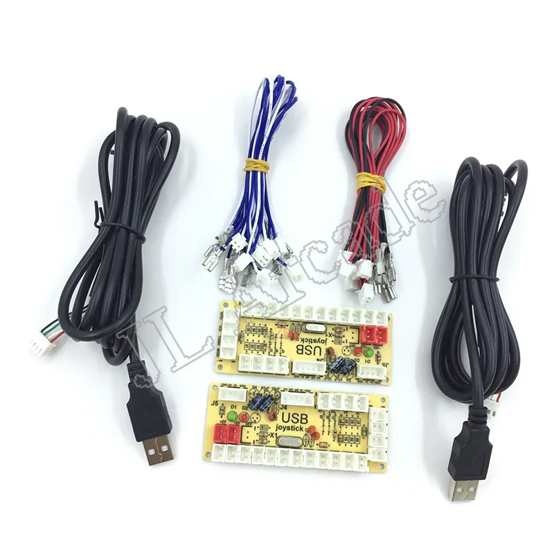 New DIY Zero Delay Arcade Replacement Parts Mayitr USB Encoder PC to Joystick And Cable For Controls Game Kit | Спорт и развлечения
