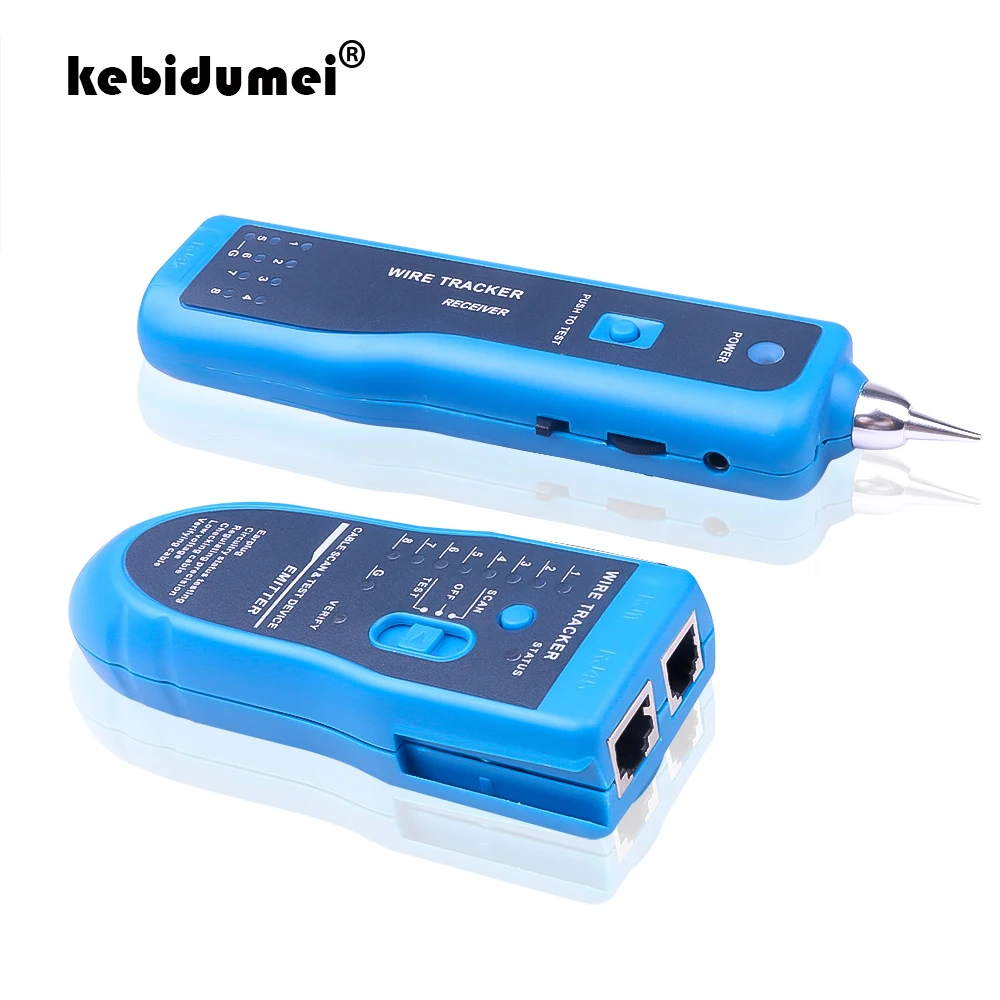 Тестер сетевого кабеля Lan детектор трассировщик инструмент для обнаружения