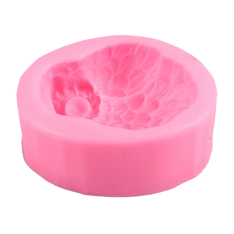 Силиконовая форма для торта/мыла в форме Совы (случайный цвет)| |