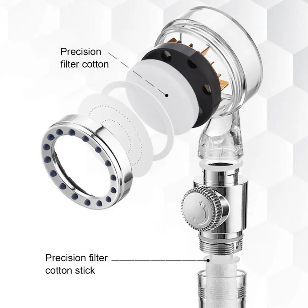 

Easy Installation High Pressure Bathroom Accessories Hand-held Shower Head High Water Pressure for Washroom