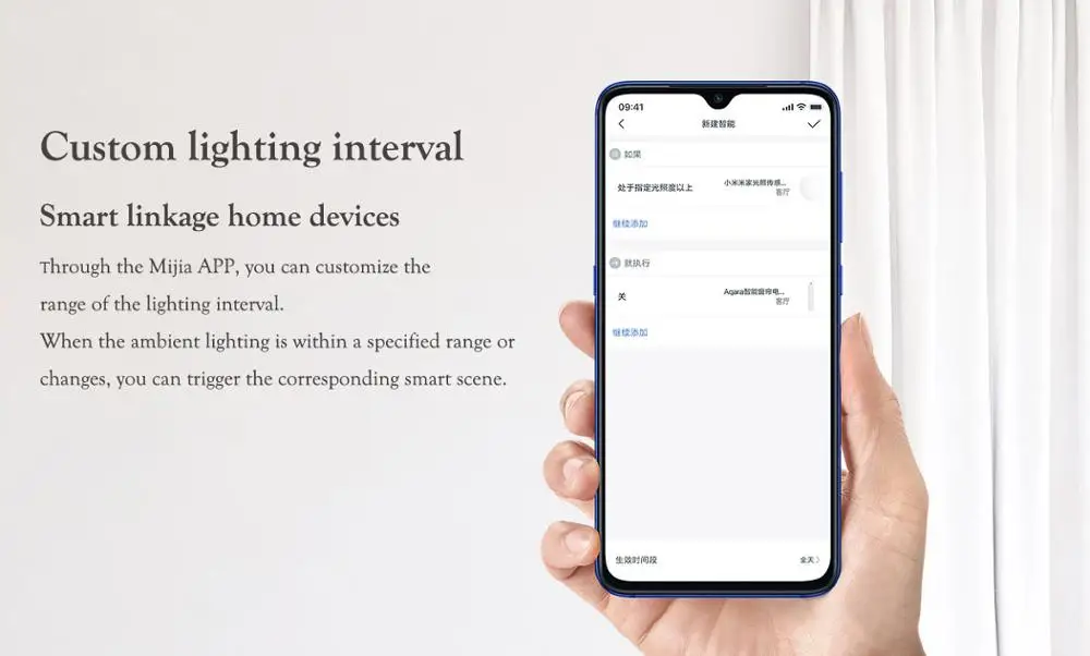 Умный датчик освещения Xiaomi Mijia Zigbee 3 0 Интеллектуальная связь водонепроницаемая