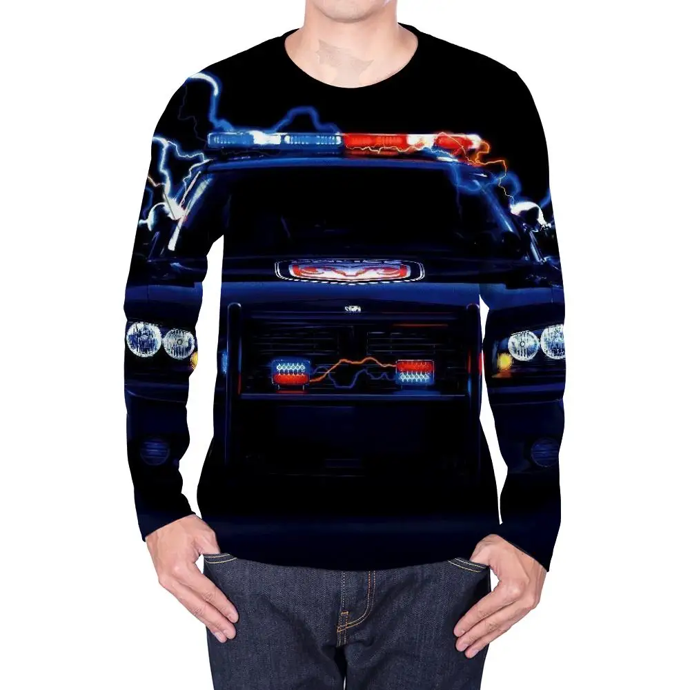 

Мужская футболка KYKU, летняя футболка с длинным рукавом и 3D-принтом в стиле хип-хоп