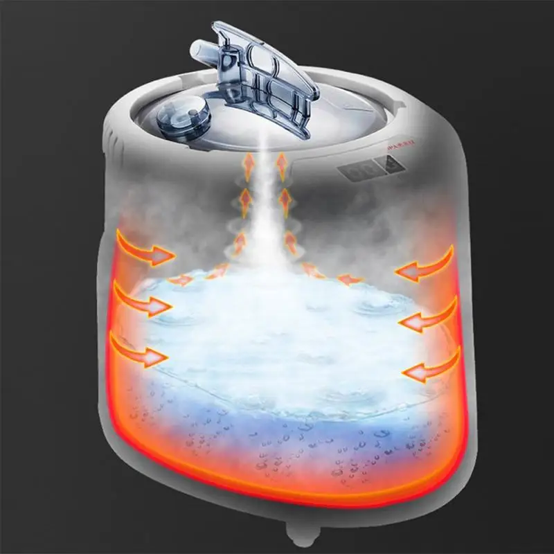 Парогенератор для сауны 2/2.68 л душевой кабины спа-палатки терапии тела аппарат