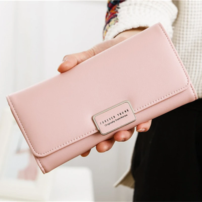 Длинные кошельки для телефона женщин 2020 Дамский клатч кошелек Женская монетница