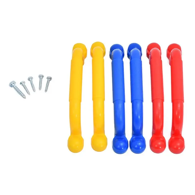 

Children Playground Nonslip Handle Mounting Hardware Kits Climbing Frame Stair Handrail Swing Outdoor Sports Toy Accesso
