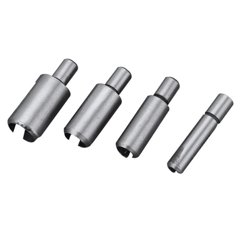 

14Pcs 5/8in 1/2in 3/8in 1/4in Wood Plug Cutter Tool Drill Bits Set with 2Pcs Automatic Center Spring Loaded Hand Tool