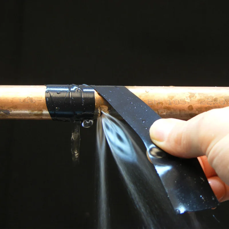 1 5/3 м самоклеющиеся силиконовые ленты черный самофлюсующихся Водонепроницаемый