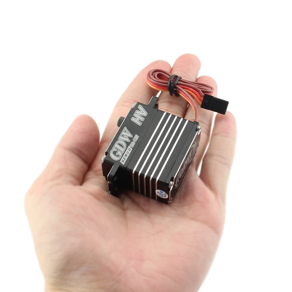 Скидка Металлический рулевой механизм GDW BLS893 BLS893HV 78 г, максимальный крутящий момент 38 кг, большая модель автомобиля с фиксированным крылом, робот р...