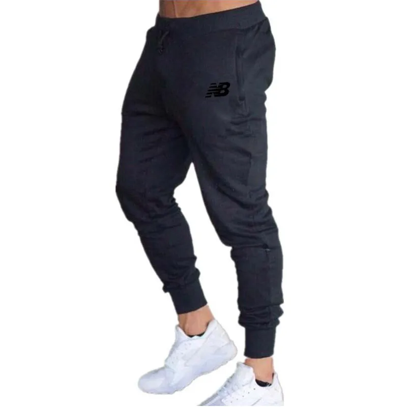 

New Men's High Quality New Brand Polyester Trousers Fitness Casual Pants Daily Training Fitness Casual Sports Jogging Pants 2021