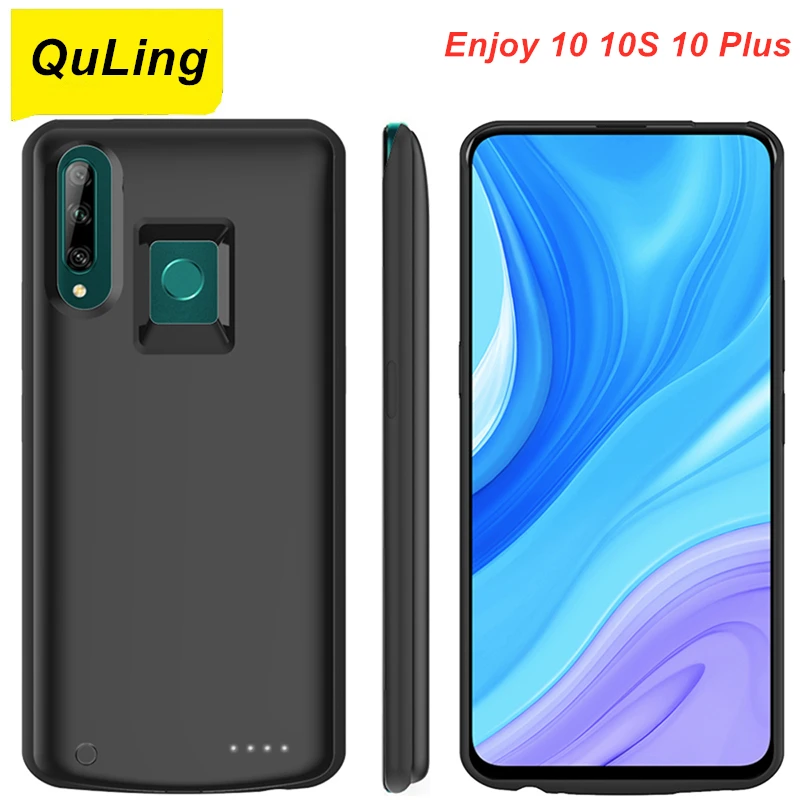 

QuLing 6800 Mah For Huawei Enjoy 10 10S 10 Plus Battery Case Battery Charger Bank Power Case