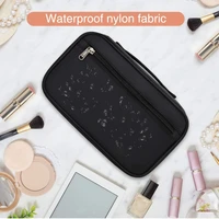portable cosmetic brush bag large capacity multifunctional zipper storage bag portable travel makeup kit
