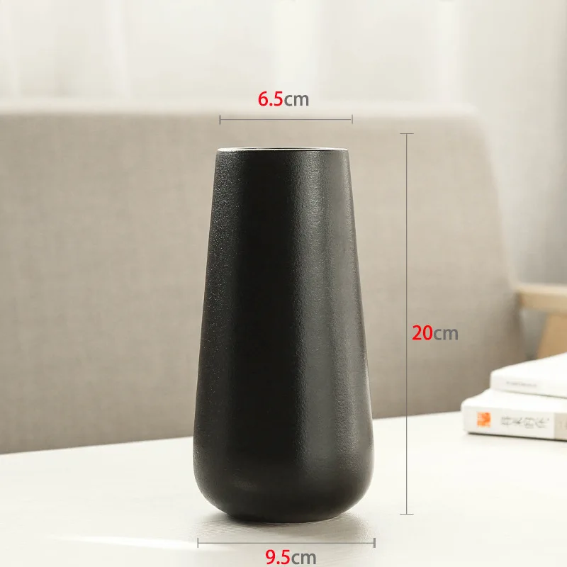 

Nordic Modern Art Ceramic Vase Decoration Household White Large Vases Living Room Decoration Flower Arrangement Container Ideas