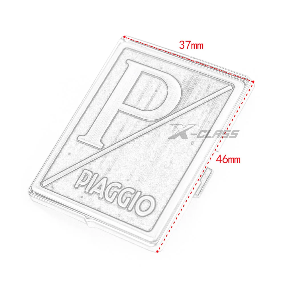 Передний бейдж для мотоцикла планка с логотипом планшета P квадратная наклейка