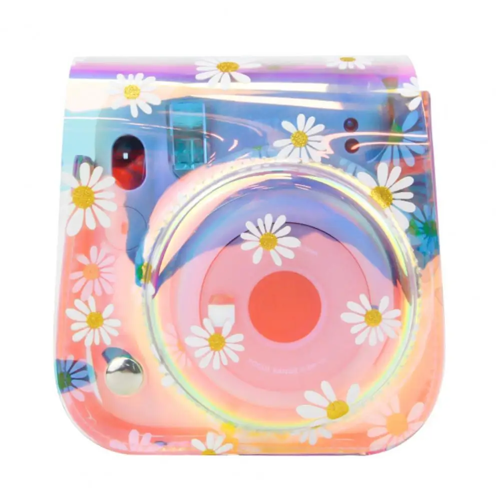 

HOT SALESï¼ï¼ï¼Translucent Flower Printed Camera Protective Bag for Fuji Film Instax Mini 11