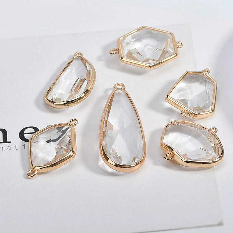 Прозрачные капли воды для самостоятельной сборки прямоугольные нестандартной