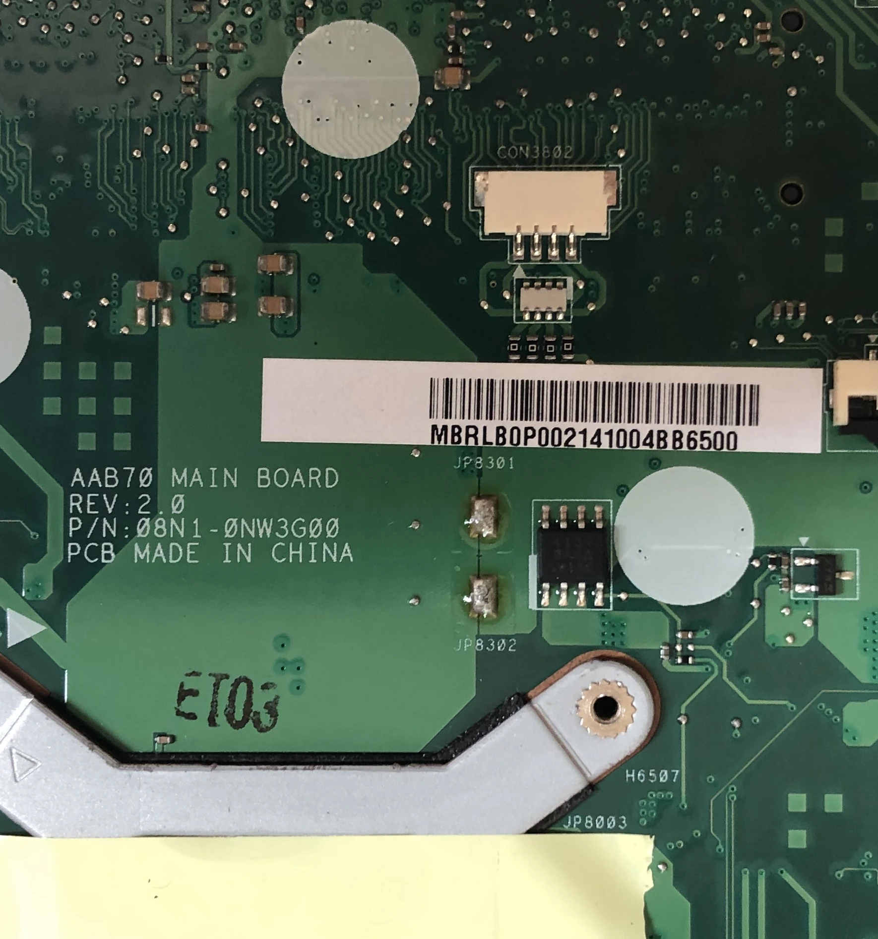 Материнская плата MBRLB0P002 для ноутбука ACER 7250G 7250 AAB70 08N1-0NW3G00 материнская 100%