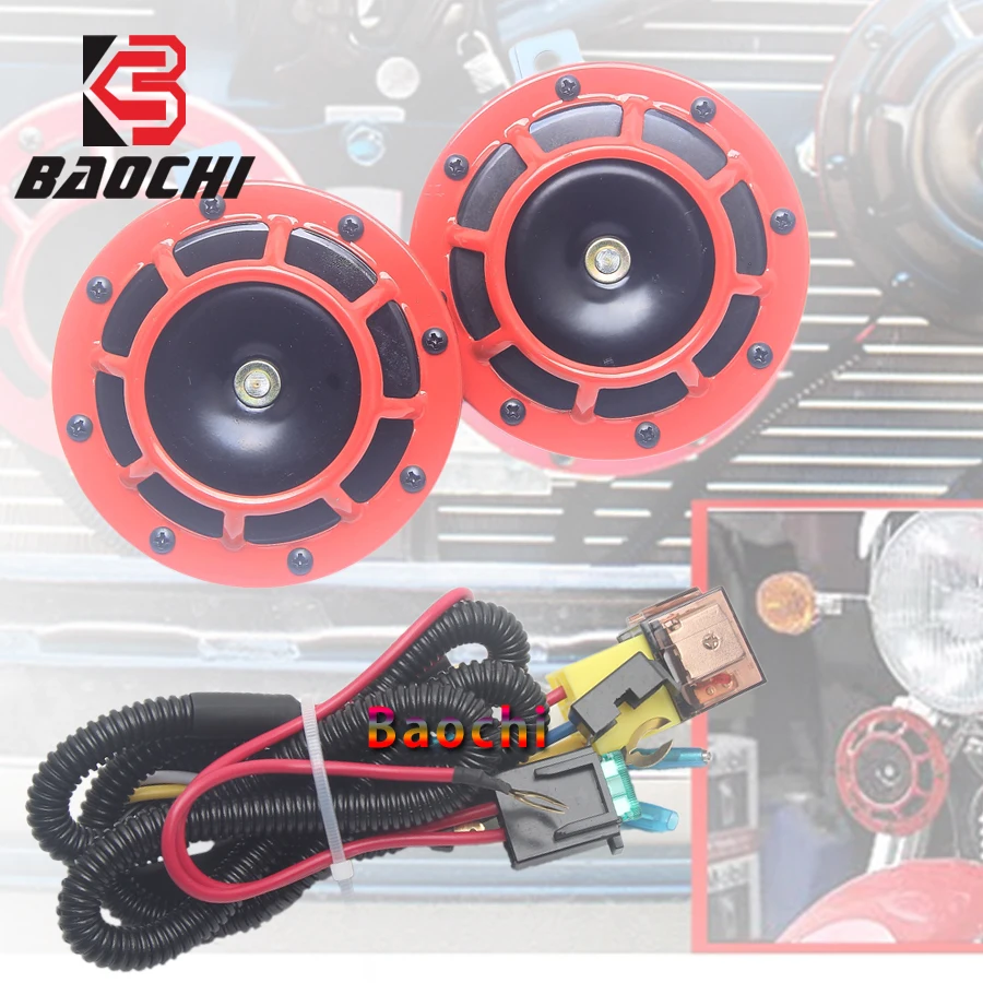 12V Universal Vehicle Horn AUTO Loudspeaker Siren Loud Electric Car Signal for VW BMW Audi Honda Nissan Ford Toyota | Автомобили и