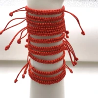 the hand woven red string bracelet brings good luck and drives away bad luck bracelet for friends and gifts for lovers