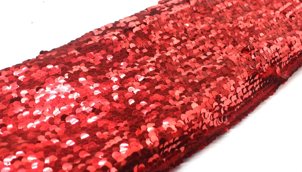 Красная ткань с блестками для танцевальных платьев кружевная темно красная