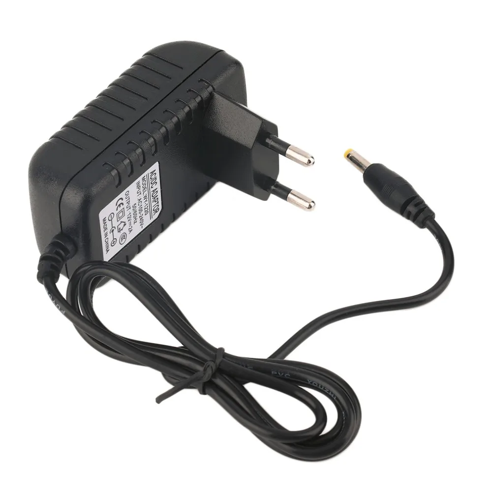 DC 12V 2A адаптер переменного тока трансформатор питания для 5050 5630 3528 Светодиодная лента ЕС высококачественное зарядное устройство для блок питания для планшета