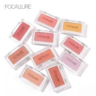 Focallure Pretty Мерцающие Румяна, матовые хайлайтер, румяна, Гладкий макияж для лица, легко Окрашиваемые, стойкие румяна, TSLM1