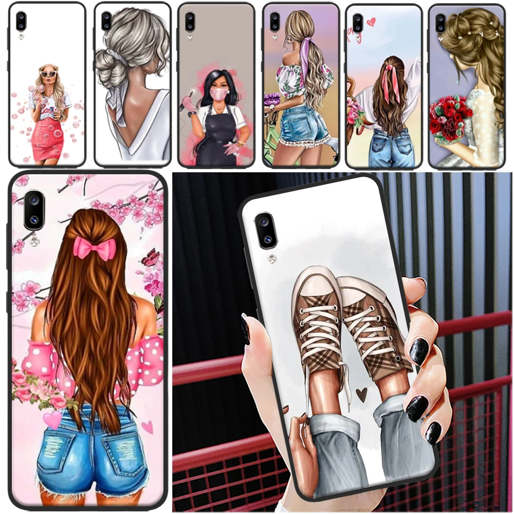 

Fashion Glamour Girl Phone Case For Samsung Galaxy A42 A52 A32 A72 4G 5G A11 A21S A31 A41 A51 A71 Fashion Glamour Girl Cases