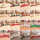 Деревянный маленький поезд, рождественские украшения для домашнего декора, Рождество, с новым годом 2021, рождественские украшения, Детский Рождественский подарок